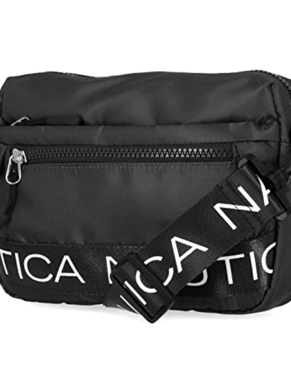 🆕 Womens Nautica - Nylon Bean Bag Crossbody/Belt Bag With Adjustable Shoulder - Picture 2 of 3